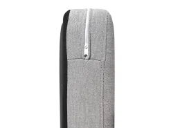 2 Seater Fabric Kitchen Sofa Light Grey Skibby
