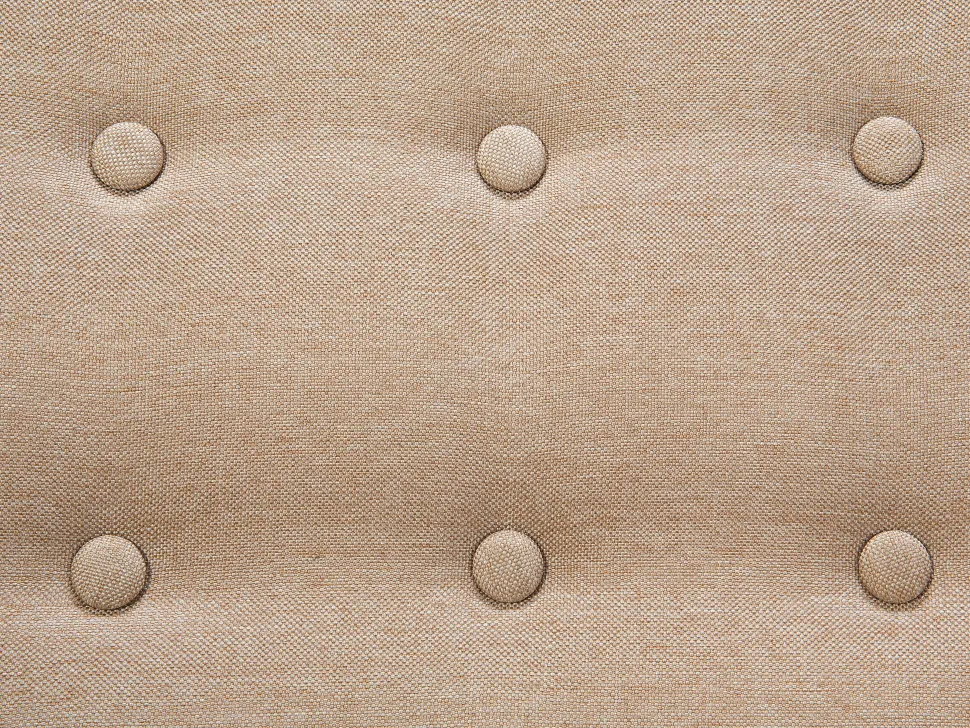 3 Seater Fabric Sofa Beige Motala