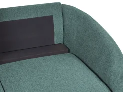 2 Seater Fabric Sofa Green Trosa