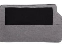 2 Seater Fabric Sofa Grey Otra