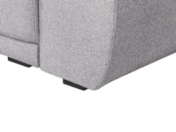 4 Seater Fabric Sofa Grey Torpo