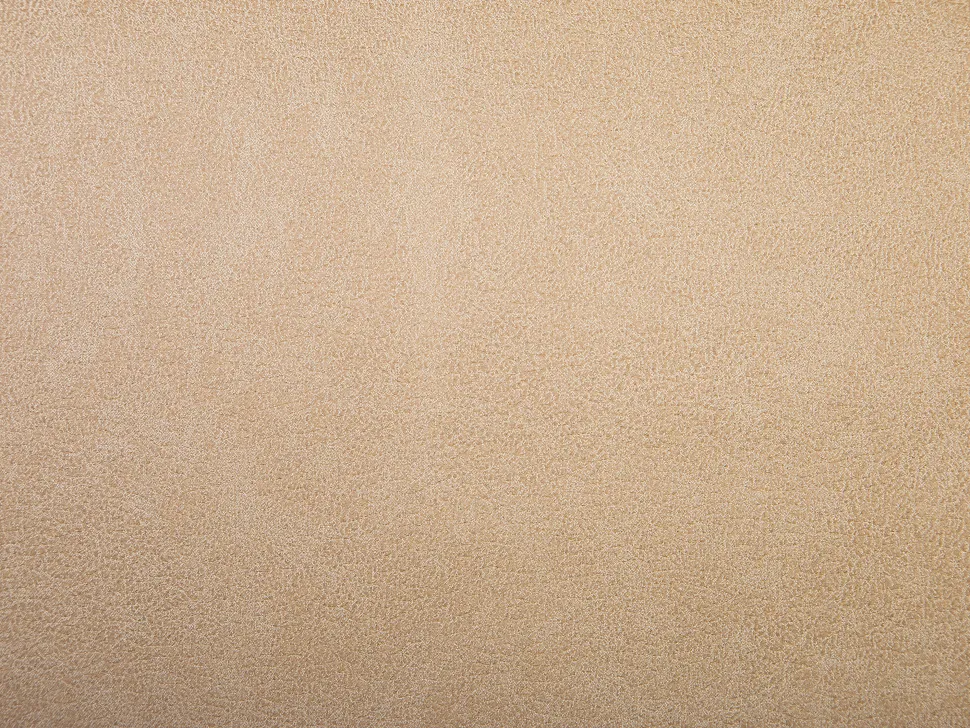 3 Seater Faux Leather Sofa Beige Savalen