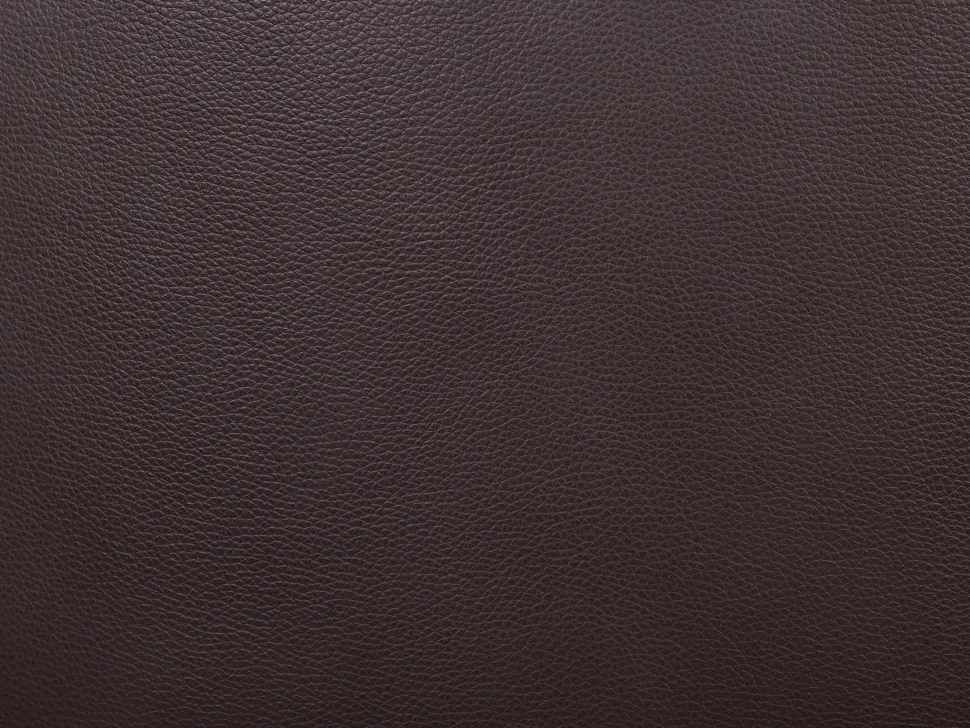 3 Seater Faux Leather Sofa Brown Vogar