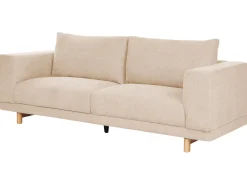 3 Seater Jumbo Cord Sofa Beige Nivala