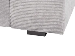 3 Seater Jumbo Cord Sofa Light Grey Viskan