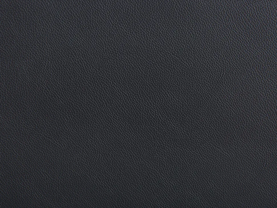 3 Seater Leather Sofa Black Chesterfield