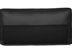 3 Seater Leather Sofa Black Savalen