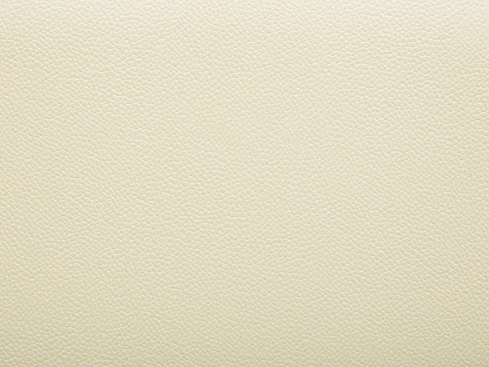 3 Seater Leather Sofa Cream Helsinki