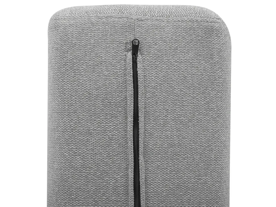 4 Seater Modular Fabric Corner Sofa Grey Tibro