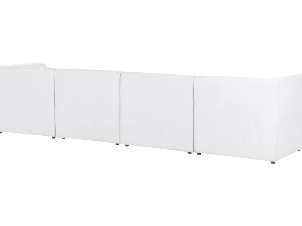 4 Seater Modular Jumbo Cord Sofa Off White Lemvig