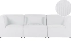 3 Seater Modular Jumbo Cord Sofa Off White Lemvig