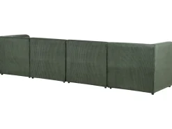4 Seater Modular Jumbo Cord Sofa Dark Green Lemvig