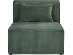 4 Seater Modular Jumbo Cord Sofa Dark Green Lemvig