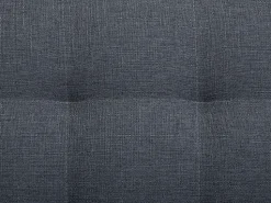 5 Seater U-Shaped Modular Fabric Sofa Dark Grey Aberdeen