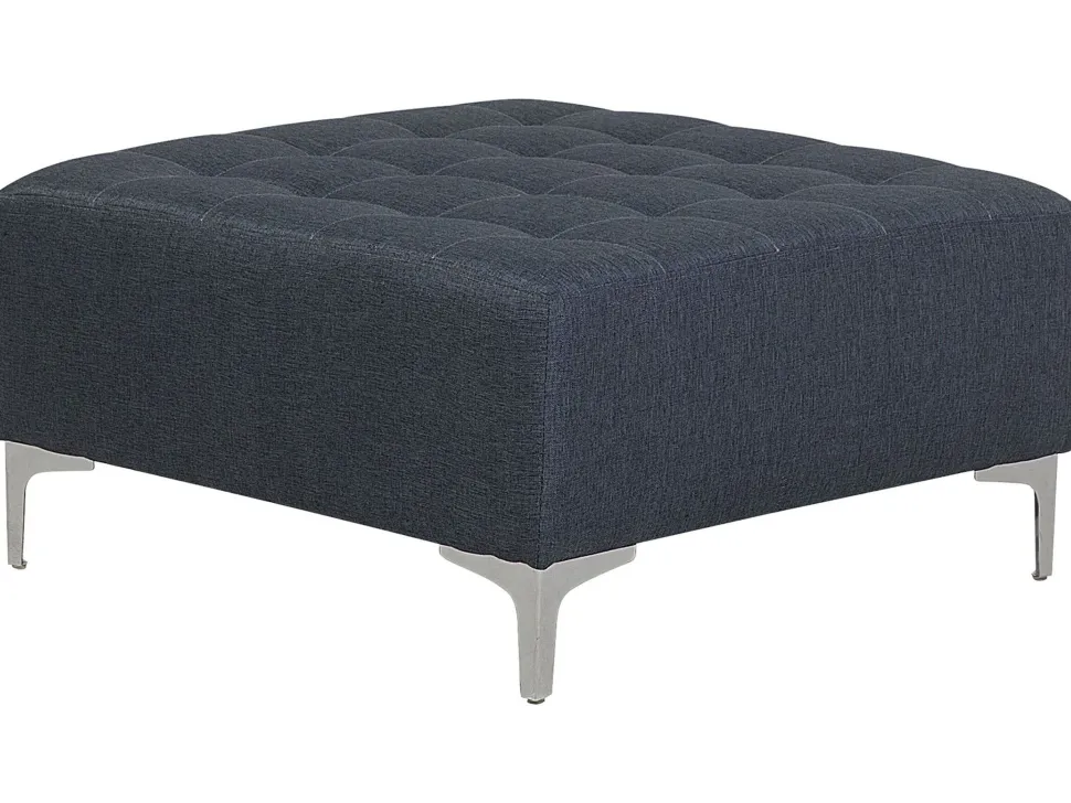5 Seater U-Shaped Modular Fabric Sofa Dark Grey Aberdeen