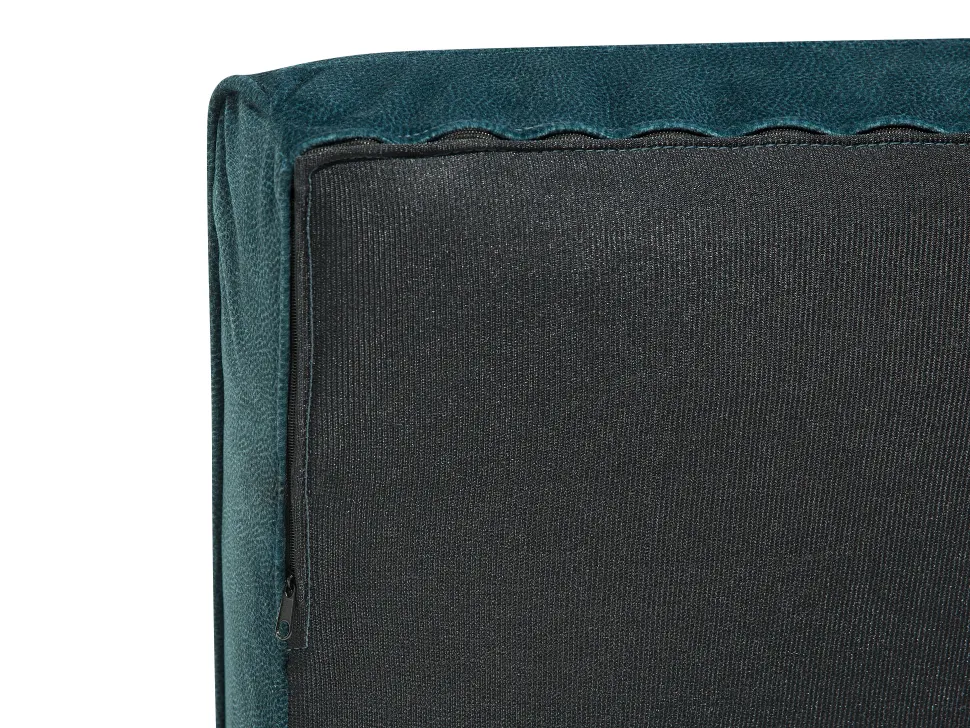 2 Seater Velvet Fabric Sofa Teal Gaula