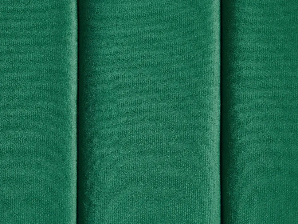 3 Seater Velvet Fabric Sofa Green Arvika