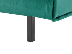 2 Seater Velvet Sofa Bed Dark Green Vestfold