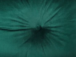2 Seater Velvet Sofa Bed Dark Green Vestfold