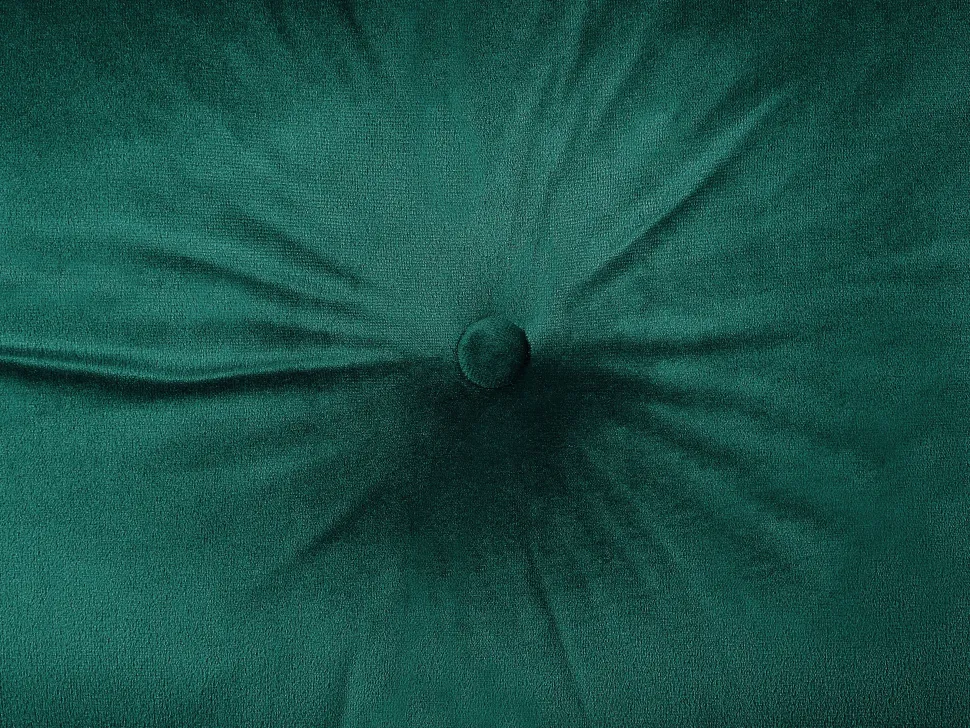 2 Seater Velvet Sofa Bed Dark Green Vestfold