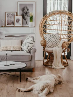 3 Seater Velvet Sofa Beige Ronneby