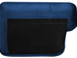 3 Seater Velvet Sofa Blue Lokka