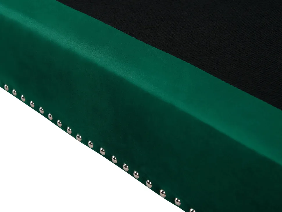 3 Seater Velvet Sofa Emerald Green Avaldsenes