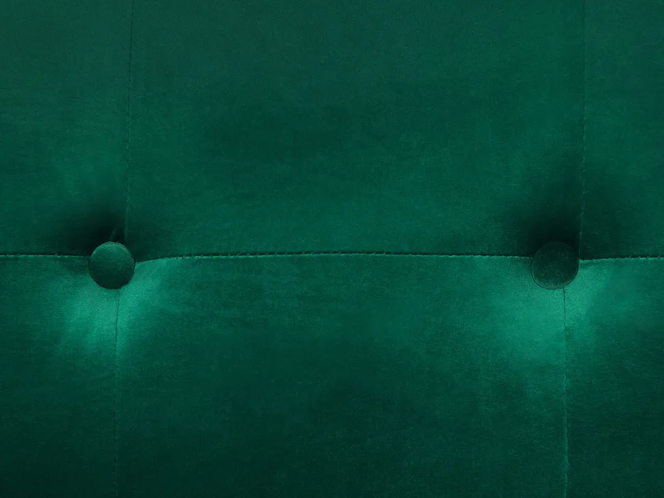 3 Seater Velvet Sofa Emerald Green Avaldsenes