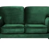 2 Seater Velvet Sofa Green Lokka
