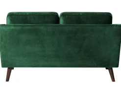 2 Seater Velvet Sofa Green Lokka