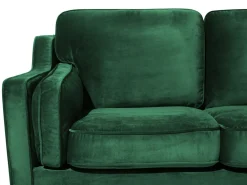 2 Seater Velvet Sofa Green Lokka