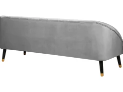 3 Seater Velvet Sofa Light Grey Alsvag