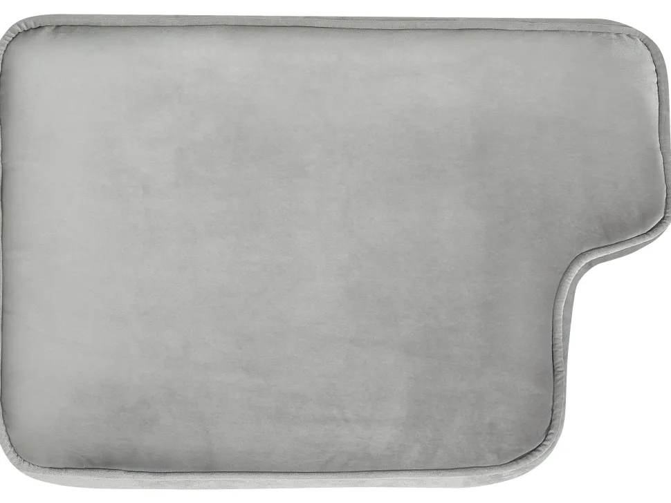 2 Seater Velvet Sofa Light Grey Lokka