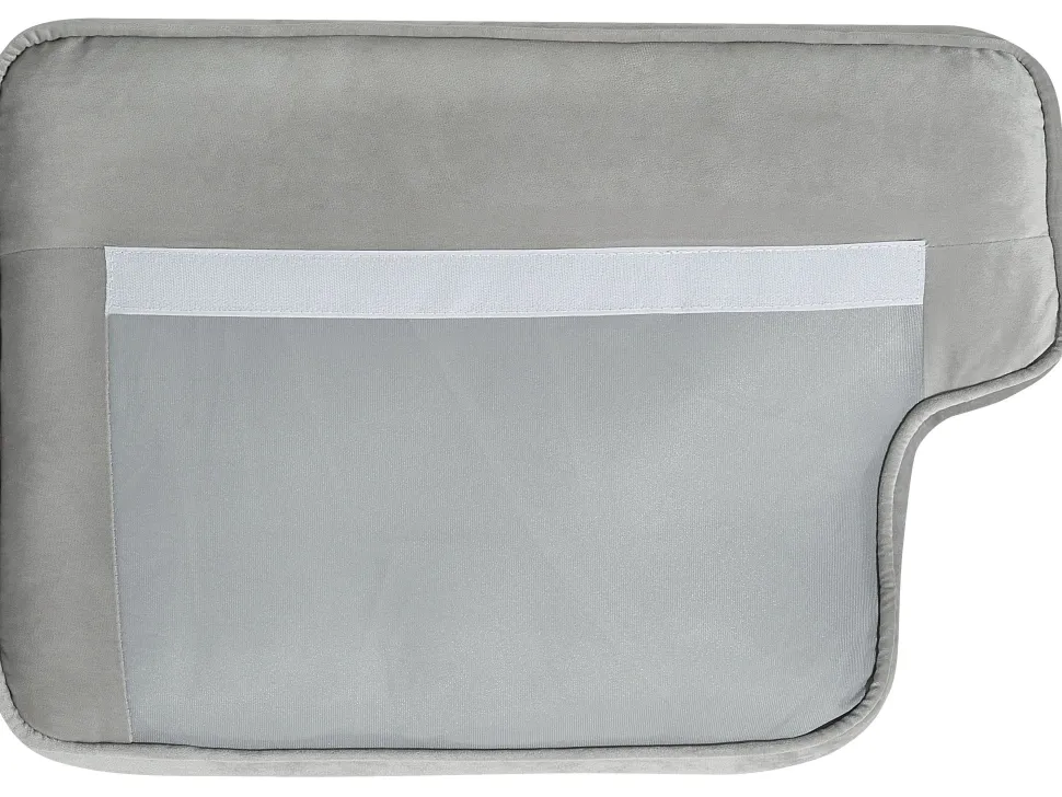 2 Seater Velvet Sofa Light Grey Lokka