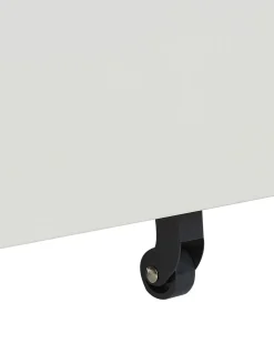 Aktenschrank Metall Cremeweis 3 Schubladen Mit Rollen Cami