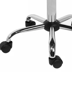 Arbeitshocker Mit Rollen Beige Hohenverstellbar Marion