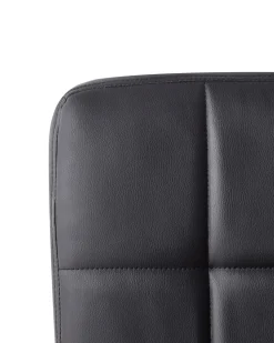 Arbeitshocker Mit Rollen Schwarz Hohenverstellbar Marion