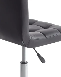 Arbeitshocker Mit Rollen Schwarz Hohenverstellbar Marion
