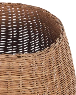 Aufbewahrungskorb Rattan Natur Birnenform 77 Cm Vagsoy