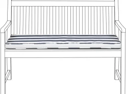 Auflage Fur Bank Vivara Marineblau Gestreift 112 X 54 X 5 Cm
