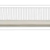 Auflage Fur Bank Vivara Taupe 152 X 54 X 5 Cm