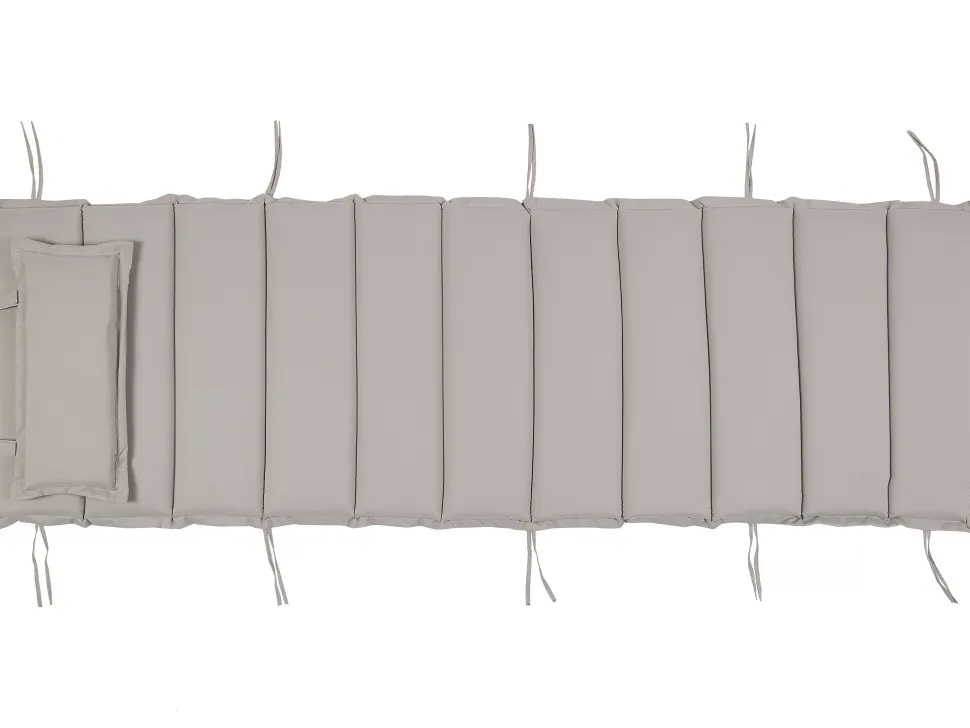 Auflage Fur Gartenliege Brescia Taupe 180 X 60 X 5 Cm