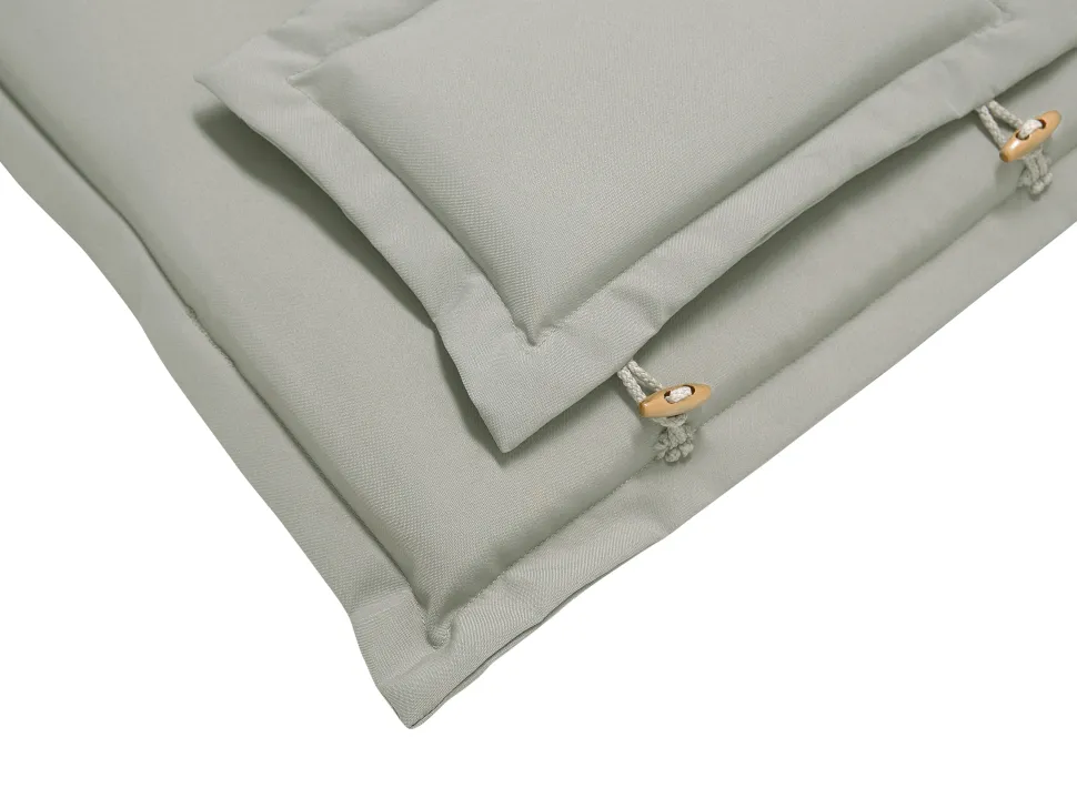 Auflage Fur Gartenstuhl 6Er Set Grau-Beige Toscana/Java