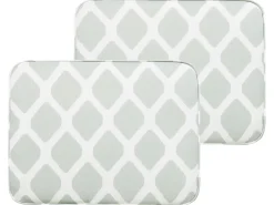 Auflagen 2Er Set Fur Gartenstuhl Fiji Mintgrunes Muster 29 X 38 X 5 Cm