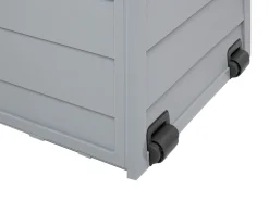 Auflagenbox Kunststoff Beige / Schwarz 112 X 50 Cm Locarno
