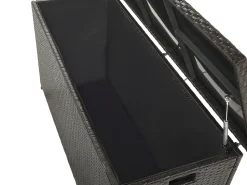 Auflagenbox Rattan Braun 126 X 46 Cm Modena