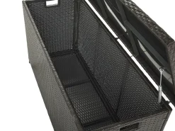 Auflagenbox Rattan Braun 126 X 46 Cm Modena