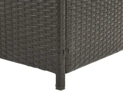 Auflagenbox Rattan Braun 126 X 46 Cm Modena