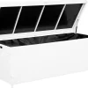 Auflagenbox Rattan Weis 158 X 63 Cm Modena