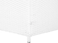 Auflagenbox Rattan Weis 158 X 63 Cm Modena